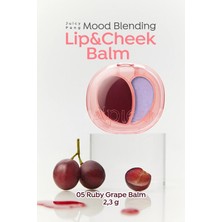 MISSHA Kalıcı Dudak & Yanak Balmı A'PIEU Juicy-Pang Mood Blending Lip&Cheek Balm (05 Ruby Grape Balm)