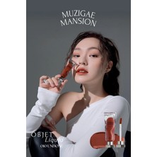 Gül Özlü, Kadife Bitiş Sunan, Nemlendirici ve Kalıcı Tint MUZIGAE MANSION Objet Liquid 010 Undone