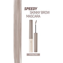 Peripera Renklendirici ve Sabitleyici Kaş Maskarası Speedy Skinny Brow Mascara 10 Hazy Ash