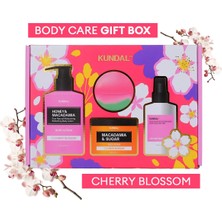 Kundal Yoğun Nemlendirme Etkili Dörtlü Vücut Bakım Seti Bath & Body Gift Edition (CHERRY BLOSSOM)