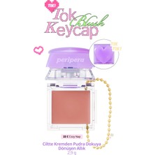 Peripera Ciltte Kremden Pudra Dokuya Dönüşen Allık Tok Blush Keycap (22 Cozy Nap)