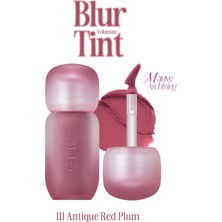 Clio Blur Efektiyle Dolgun Görünüm Sunan Kadife Bitişli Tint Volumate Blur Tint 111 Antique Red Plum