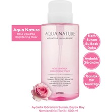 MISSHA Aydınlatıcı ve Nemlendirici Tonik 500ml A'PIEU Aqua Nature Rose Dewdrop Brightening Toner