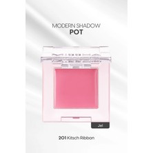 MISSHA Parlak Jel Dokulu Tekli Göz Farı Modern Pot (201 Kitsch Ribbon)