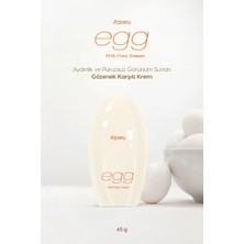 MISSHA Cilde Aydınlık ve Pürüzsüz Görünüm Kazandıran Gözenek Karşıtı Krem A'PIEU Egg Pha Pore Cream