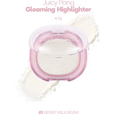 MISSHA Canlı ve Yoğun Işıltılı Aydınlatıcı A'PIEU Juicy-Pang Gleaming Highlighter (01 Berry Milk Beam)