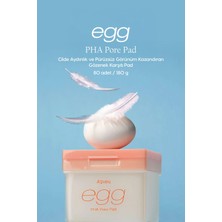 MISSHA Cilde Aydınlık & Pürüzsüz Görünüm Kazandıran Gözenek Karşıtı Cilt Bakım Pedi A'PIEU Egg Pha Pore Pad