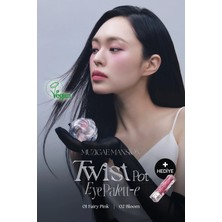Muzigae Mansion 4'lü Far Paleti + Mini Boy Icy Glow (Set) Twist Pot Eye Palette (01 Fairy Pink)