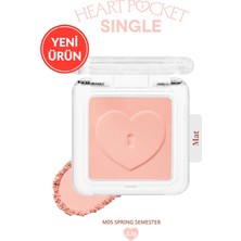 Peripera Kişiselleştirilebilir Mat Tekli Far Heart Pocket Single (M05 Spring Semester)