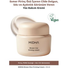 MIDHA Esmer Pirinç Özü İçeren Cilde Dolgun & Sıkı Görünüm Sunan Bakım Kremi Brown Rice Firming Cream
