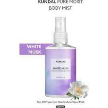 Nemlendirici Vücut Misti KUNDAL Pure Moist Body Mist 128ml (White Musk)