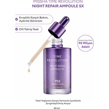 MISSHA Total Yaşlanma Karşıtı Ampul Time Revolution Night Repair Probio Ampoule 50ml