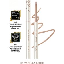 Suya Dayanıklı, İnce Uçlu Göz Kalemi CLIO Sharp So Simple Waterproof Pencil Liner(006 Vanilla Beige)