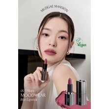 Muzigae Mansion Pürüzsüz Görünüm Sunan Kadifemsi Ruj Moodwear Blur Lipstick (007 Hippy)