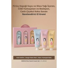 MIDHA Cildi Yumuşatan ve Besleyen Nemlendirici El Kremi Seti Rice Hand Cream Set