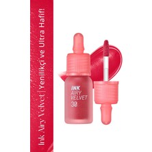 Uzun Süre Kalıcı ve Hafif Formüllü, Kadife Bitişli Tint PERIPERA Ink Airy Velvet (30 Wake Up Cherry)