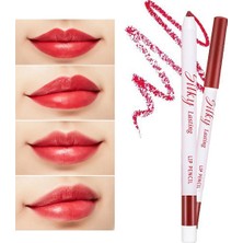 MISSHA İpeksi Dokuda Kalıcı Dudak Kalemi  Silky Lasting Lip Pencil (RD03/Melting Kiss)