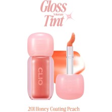 Clio Pigmentli, Parlak Bitişli Dolgunlaştırıcı Lip Gloss Volumate Gloss 201 Honey Coating Peach