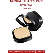 MISSHA Aydınlık ve Pürüzsüz Görünüm Sunan Kompakt Pudra Radiance Pact SPF27/PA++ (Vanilla)