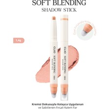 Clio Kremsi, Kolayca Uygulanan ve Sabitlenen Fırçalı Kalem Far Soft Blending Shadow Stick (S104)