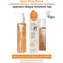 MIDHA Aydınlatıcı Makyaj Temizleme Yağı Brightening Cleansing Oil (Brown Rice & Vitamin C)