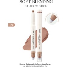Clio Kremsi, Kolayca Uygulanan ve Sabitlenen Fırçalı Kalem Far Soft Blending Shadow Stick (M203)