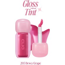 Clio Pigmentli, Parlak Bitişli Dolgunlaştırıcı Lip Gloss Volumate Gloss 205 Dewy Grape