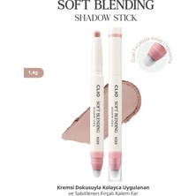 Clio Kremsi, Kolayca Uygulanan ve Sabitlenen Fırçalı Kalem Far Soft Blending Shadow Stick (M201)