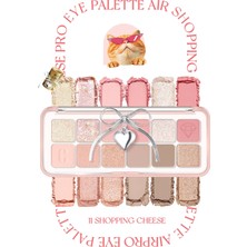 Hafif Dokulu Yoğun Renklere Sahip Göz Farı Paleti CLIO Pro Eye Palette Air (11 Shopping Cheese)