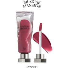 Gül Özlü, Kadife Bitiş Sunan, Nemlendirici ve Kalıcı Tint MUZIGAE MANSION Objet Liquid 027 Spinel