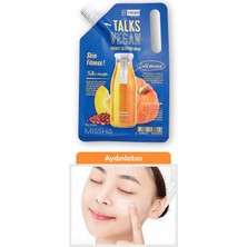 MISSHA Aydınlatıcı Vegan Uyku Maskesi 10g Talks Vegan Squeeze Pocket Sleeping Mask(SKİN FİTNESS)