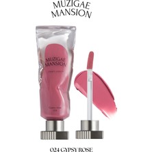 Gül Özlü, Kadife Bitiş Sunan Nemlendirici ve Kalıcı Tint MUZIGAE MANSION Objet Liquid 024 Gypsy Rose