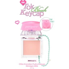 Peripera Ciltte Kremden Pudra Dokuya Dönüşen Allık Tok Blush Keycap (04 Ready To)
