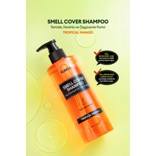 Gençler İçin Sebum Dengeleyici Bakım Şampuanı KUNDAL Smell Cover Shampoo 400ml (Tropical Mango)