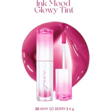 Kalıcı, Pigmentli, Parlak Bitişli Tint PERIPERA Ink Mood Glowy Tint 26 Why So Berry (Soda Cafe)