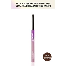 MISSHA Pürüzsüz Çizim Sağlayan İnce Uçlu, Suya Dayanıklı Göz Kalemi Thin Pencil Liner (Real Brown)