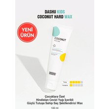 Dashu Çocuklara Özel, Hindistan Cevizi Yağı İçerikli, Güçlü Saç Şekillendirici Kids Coconut Hard Wax