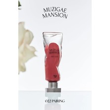 Gül Özlü, Kadife Bitiş Sunan, Nemlendirici ve Kalıcı Tint MUZIGAE MANSION Objet Liquid 022 Pairing
