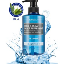 Kundal Canlandıcı ve Ferahlatıcı Saç Bakım Şampuanı Cool & Clear Scalp Refreshing 500ml (Aqua Mint)