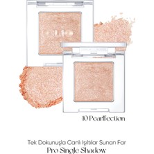 İnci Işıltılı Kremsi Dokuya Sahip Tekli Far CLIO Pro Single Shadow (23FW) (G10 Pearfection)