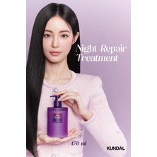 Kundal Gece Boyu Saçları Besleyen Onaran ve Nemlendiren Saç Bakım Kremi Night Repair Treatment 470ml
