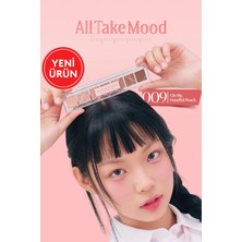 Peripera Mat, Işıltılı, Simli Yoğun Pigmentli Far Paleti All Take Mood Palette 009 Ohmyhandful Peach