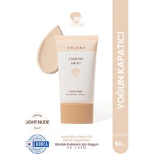 Orjena Comfort Aır Fıt Bb Cream No,21 Light Nude - Yüksek Kapatıcılık 50ml