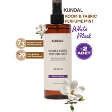 Kundal Oda ve Kumaş Kokusu Room & Fabric Perfume Mist (White Musk) 300 ml