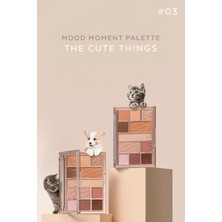 Mat ve Işıltılı Tonlar Barındıran Far Paleti Missha Mood Moment Palette (3 The Cute Things)