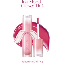 Kalıcı, Pigmentli, Parlak Bitişli Tint PERIPERA Ink Mood Glowy Tint 13 Berry Pretty (Peritage)
