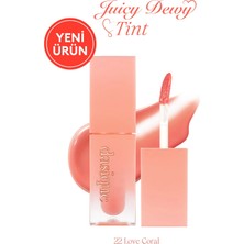 Dasique Yoğun Parlaklık ve Canlı Renkler Sunan Kalıcı Tint Juicy Dewy Tint (#22 Love Coral)