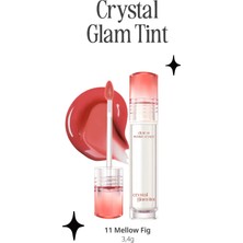 Yapışkanlık Hissi Vermeyen Yoğun Işıltılı Tint CLIO Crystal Glam Tint (11 Mellow Fig)