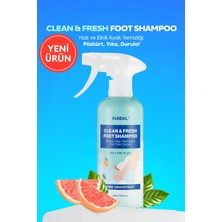 Clean Fresh Arındırıcı Ayak Bakım Şampuanı KUNDAL Clean &Fresh Foot Shampoo 400ml Pink Grapefruit