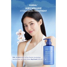 Arındıran Nemlendiren Hacim Veren Saç Kremi KUNDAL Airy Volume Hyaluron Treatment 500ml Blossom Br,